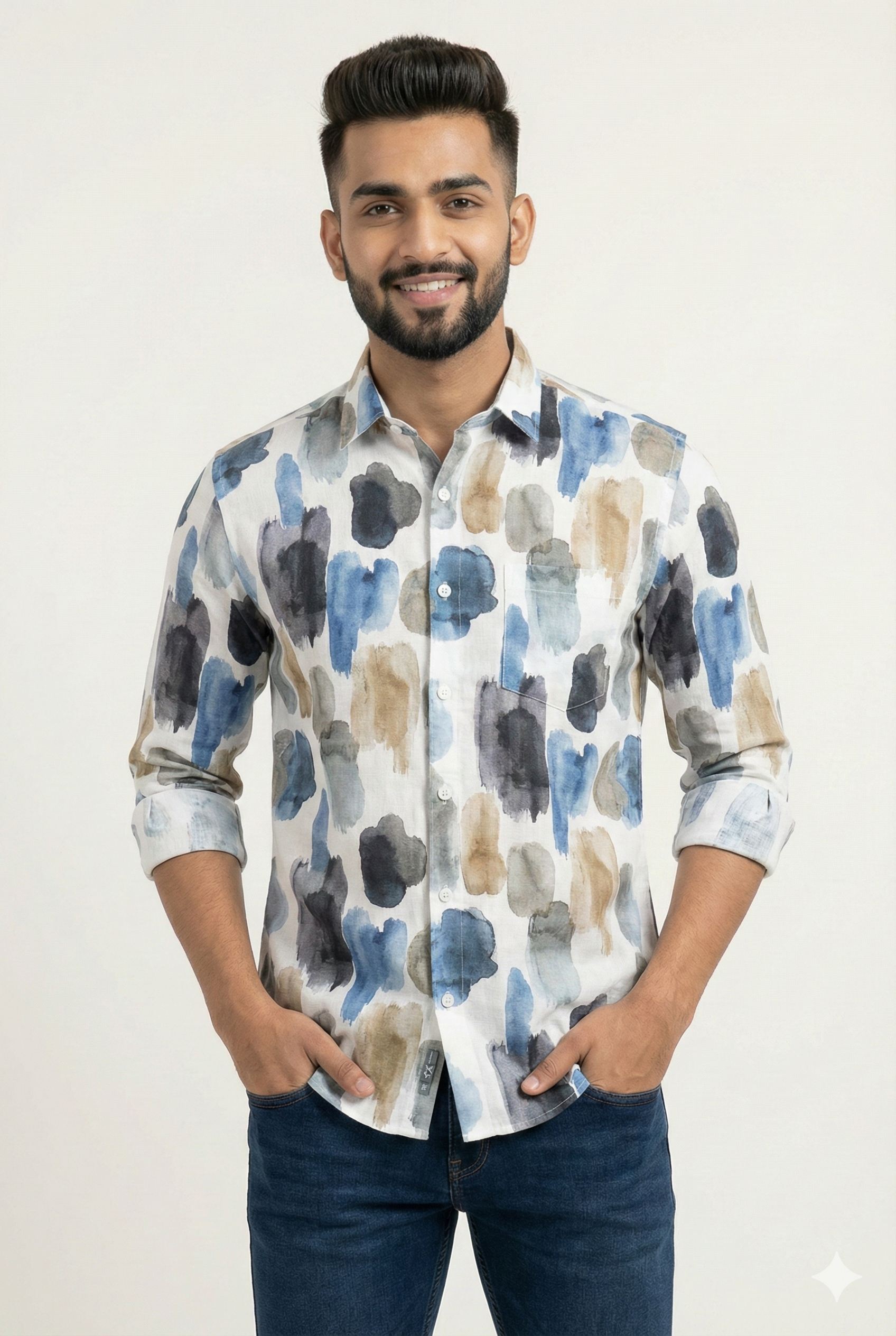 Watercolor Art Print Shirt